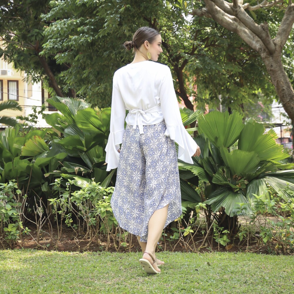 Hand Stamped Batik Pants - Image 4