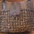 Brown Rattan Purse Large