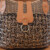 Tan Rattan Purse Large