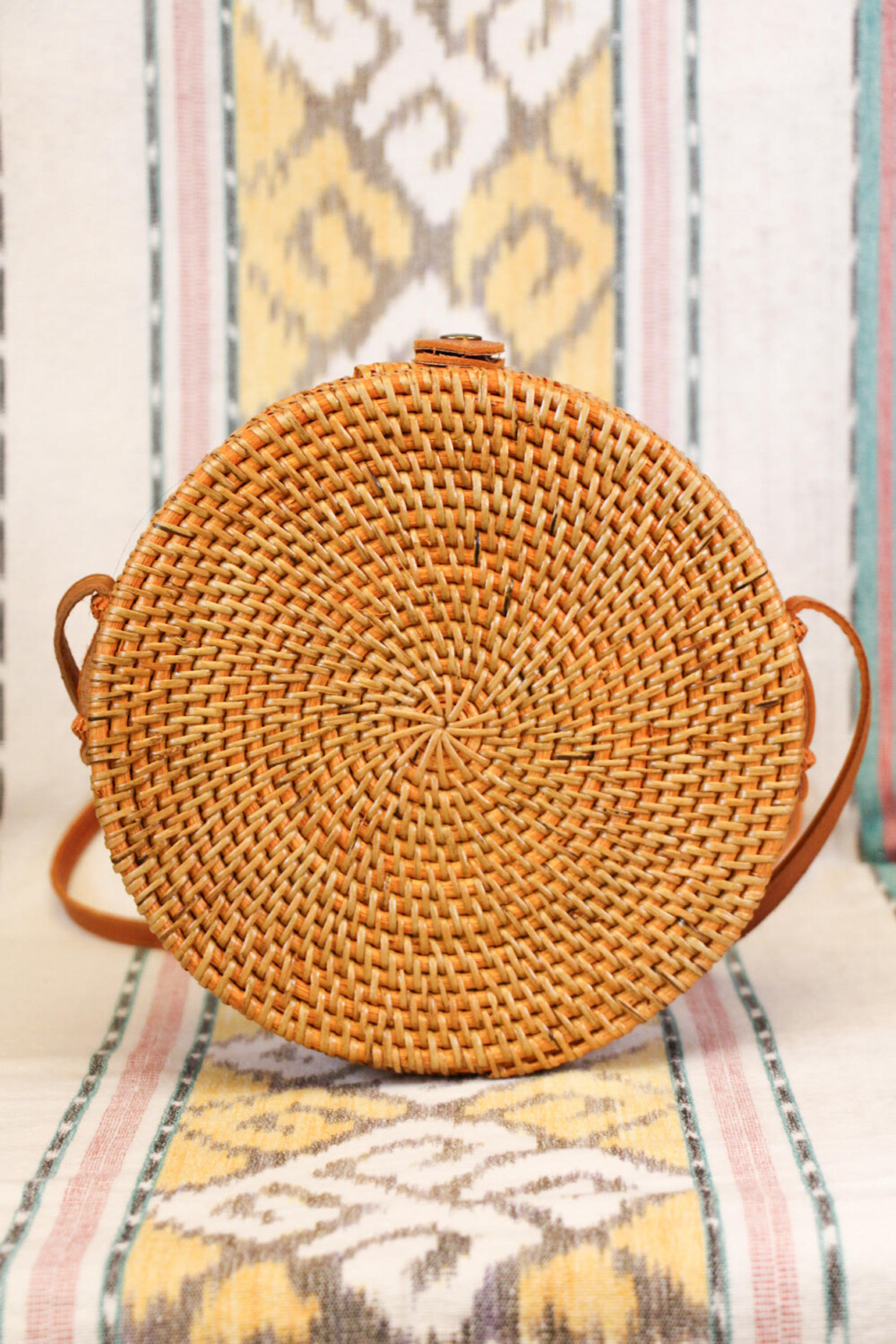Rattan Purse Round - Image 3