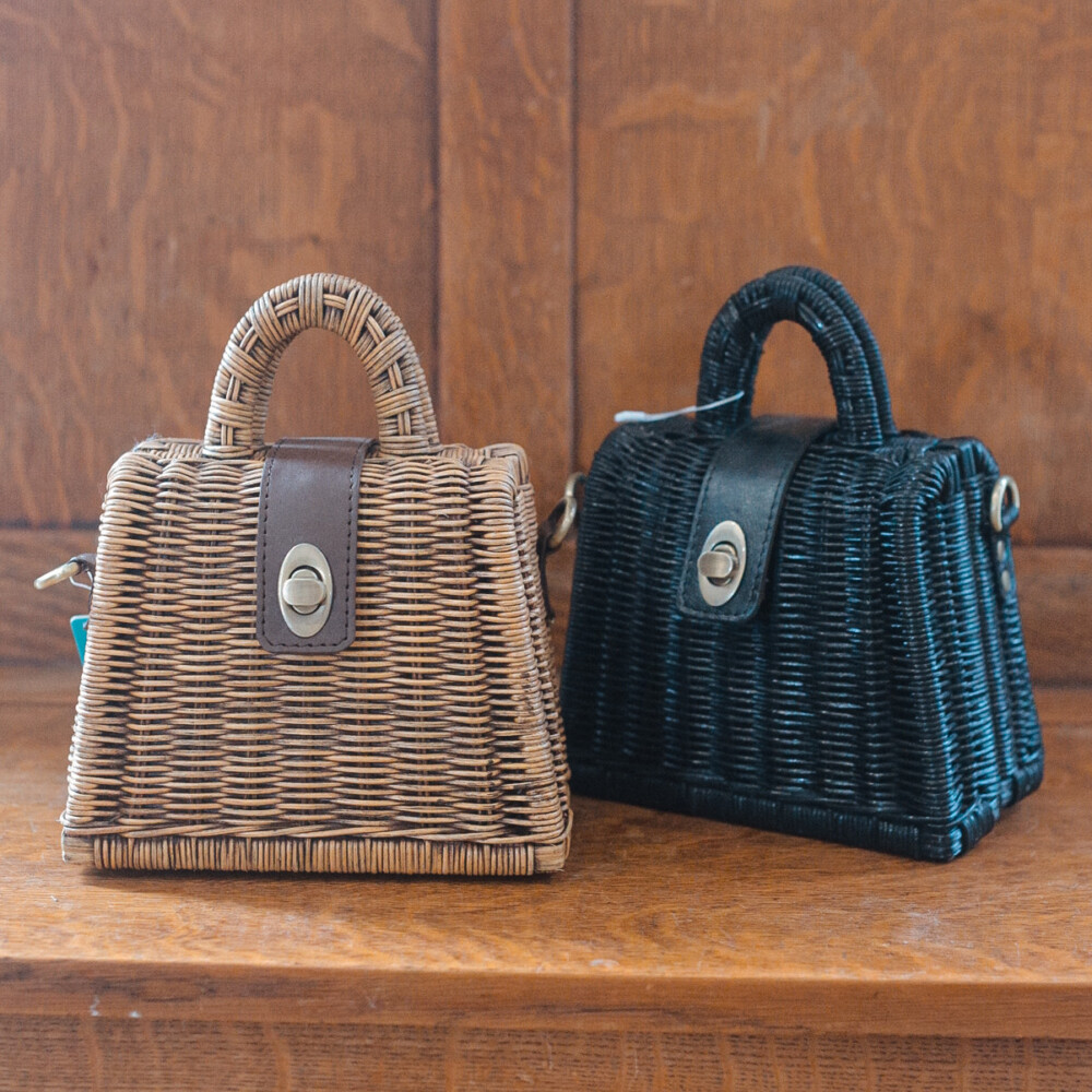 Rattan Purse Handbag Mini - Image 2