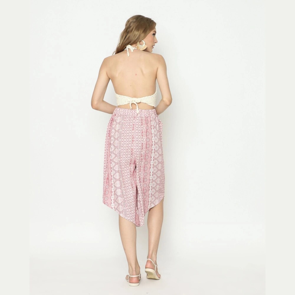 Panel Pants with Diamond Hem - Image 5