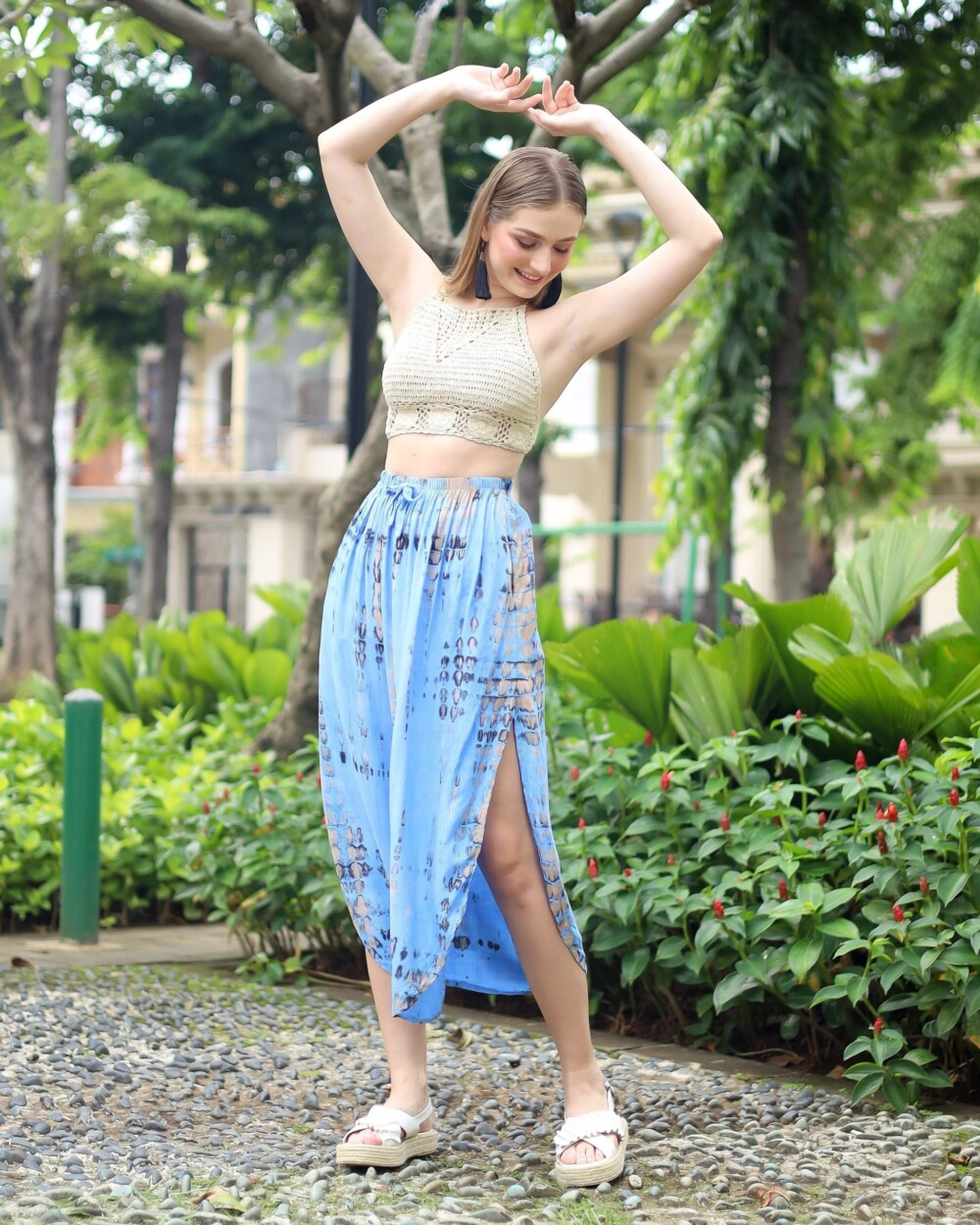 Summer Skirt With Pockets