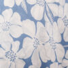 Blue with White Floral Batik Top