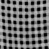 Black & White Checker Pattern Short Pants – 3/4 Length