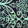 Black With Green Pattern