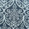 Gray With Blue Pattern Skirt With Side Slits – No Pockets