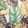 Tropical Fern Pattern Women’s Boho Flare Pants