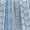 Blue With White Pattern