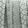 White With Green Pattern